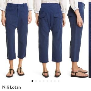 COPY - Nili Lotan- Luna pants - blue sz 2. NWT
